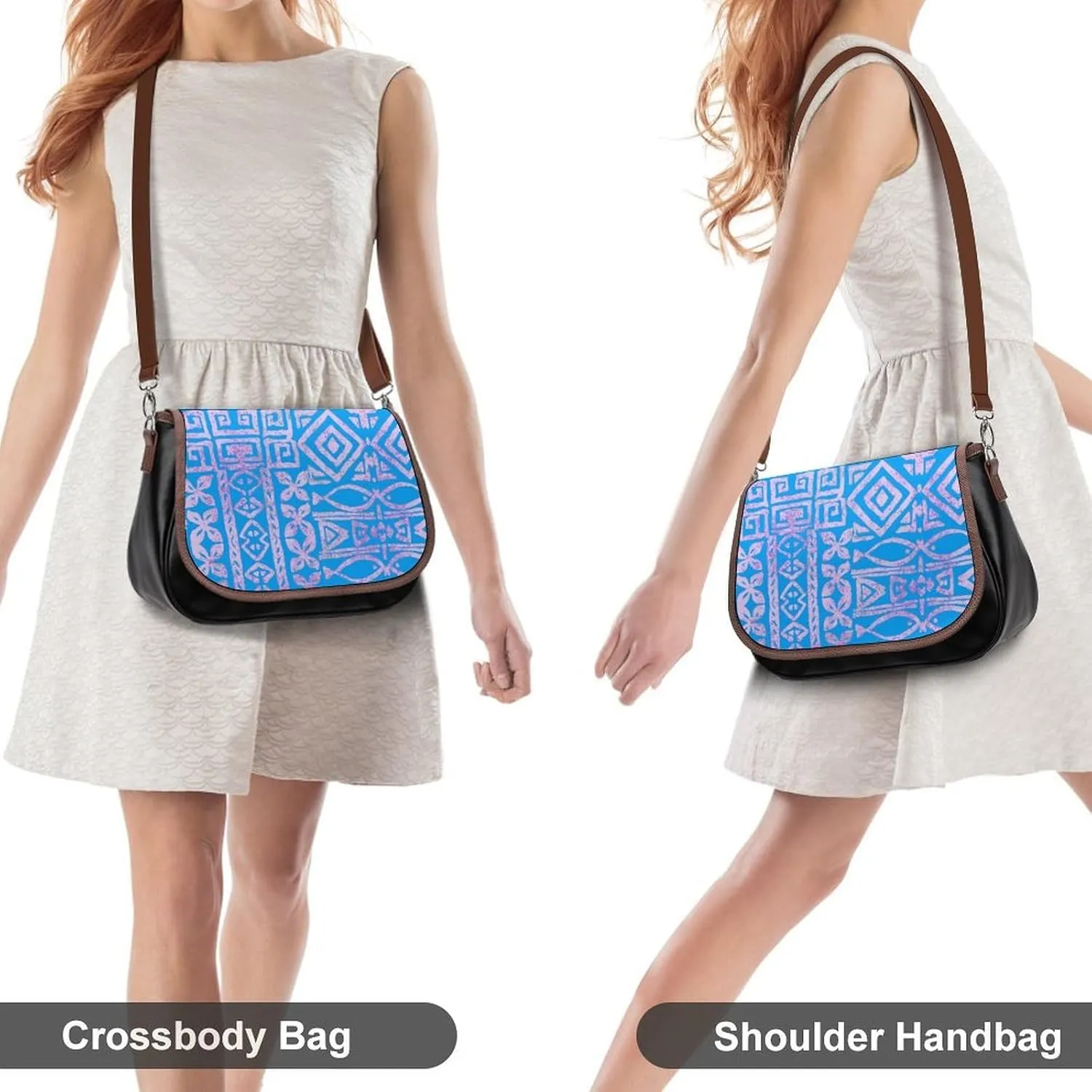 Polynesian Women'S Crossbody Bag Multi-Functional Work And Travel Bag Fashionable Youth Small Bag Customized