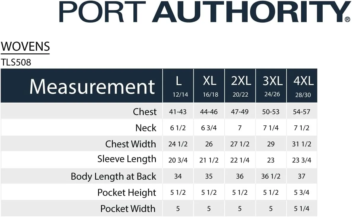 Port Authority Men's Tall Short Sleeve Easy Care Button-Down Shirt
