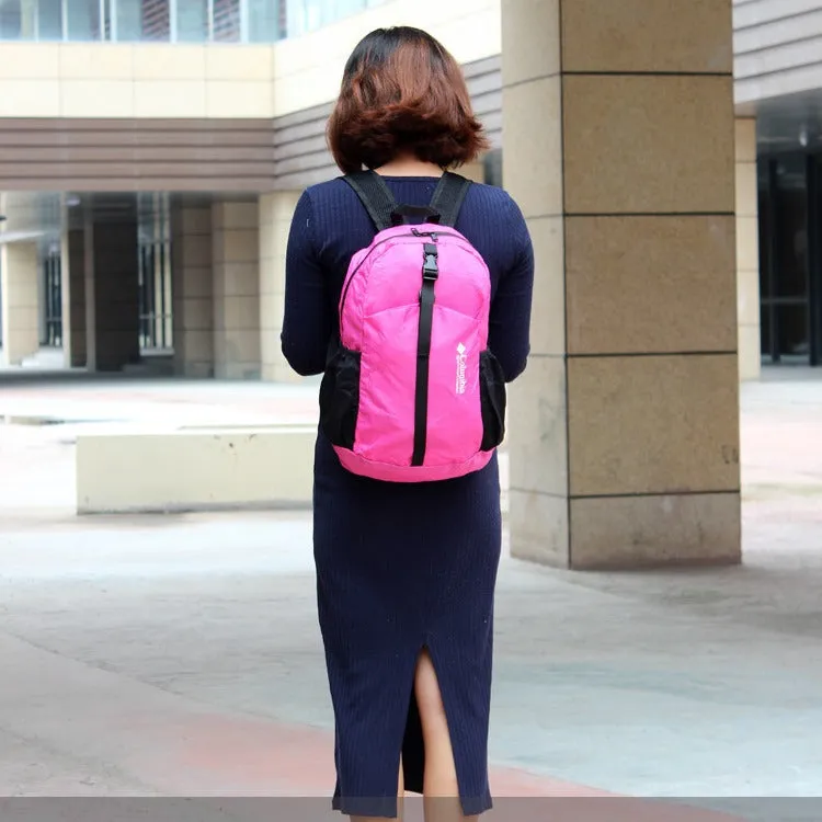 Pretty Shield Gift Folding Portable Riding Backpacks
