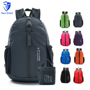 Pretty Shield Gift Folding Portable Riding Backpacks