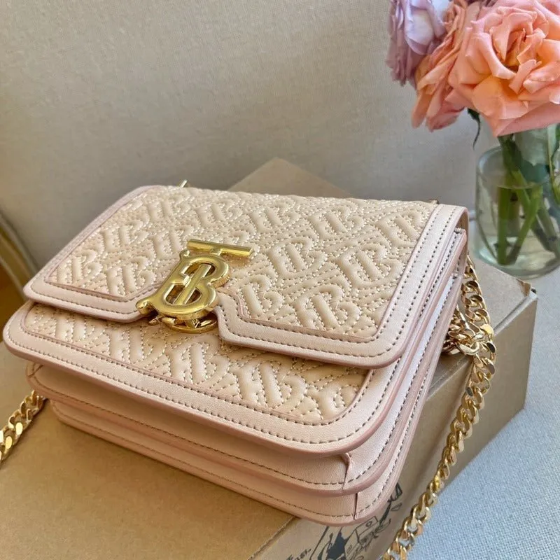 Protected Monogram Beige TB Bag ESMEE - Sturdy