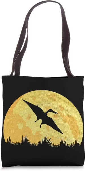 Pterodactyl Vintage Prehistoric Tote Bag