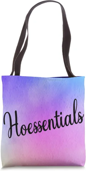 "Hoessentials" Ho Bag Funny Overnight Bag for Women Tote Bag