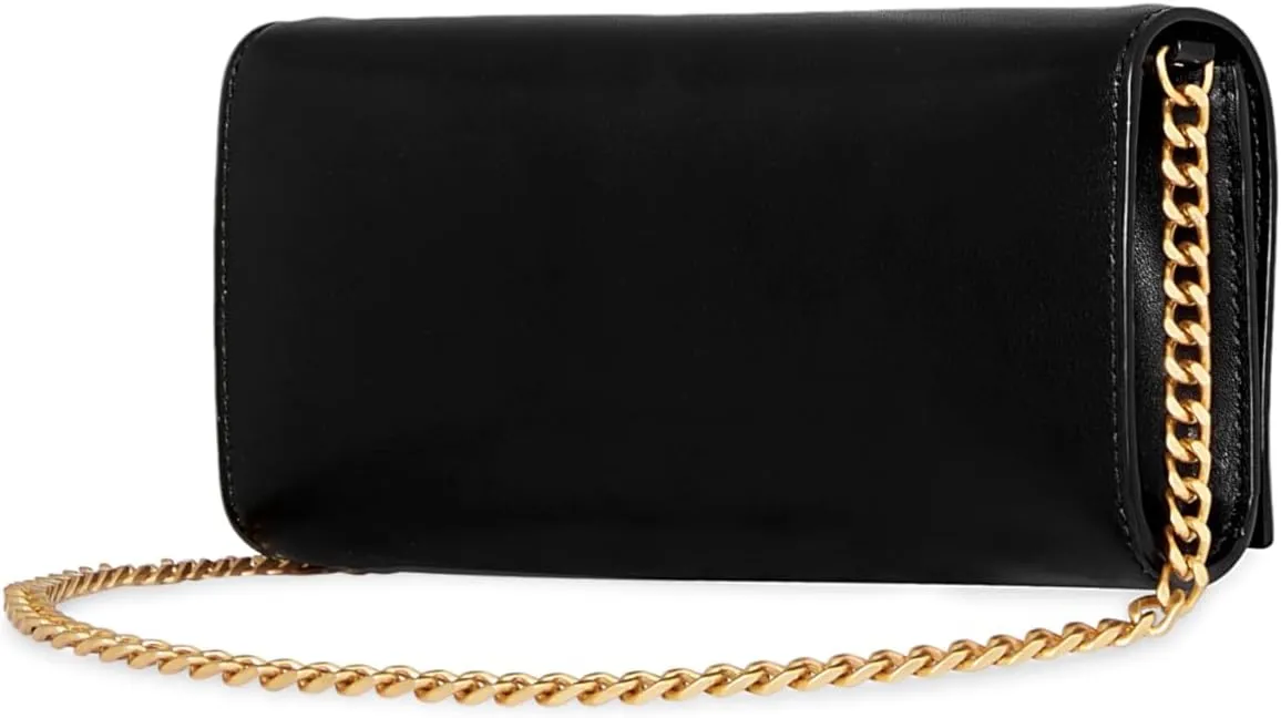 Rebecca Minkoff G Wallet Crossbody, Black/Antique Brass Hardware