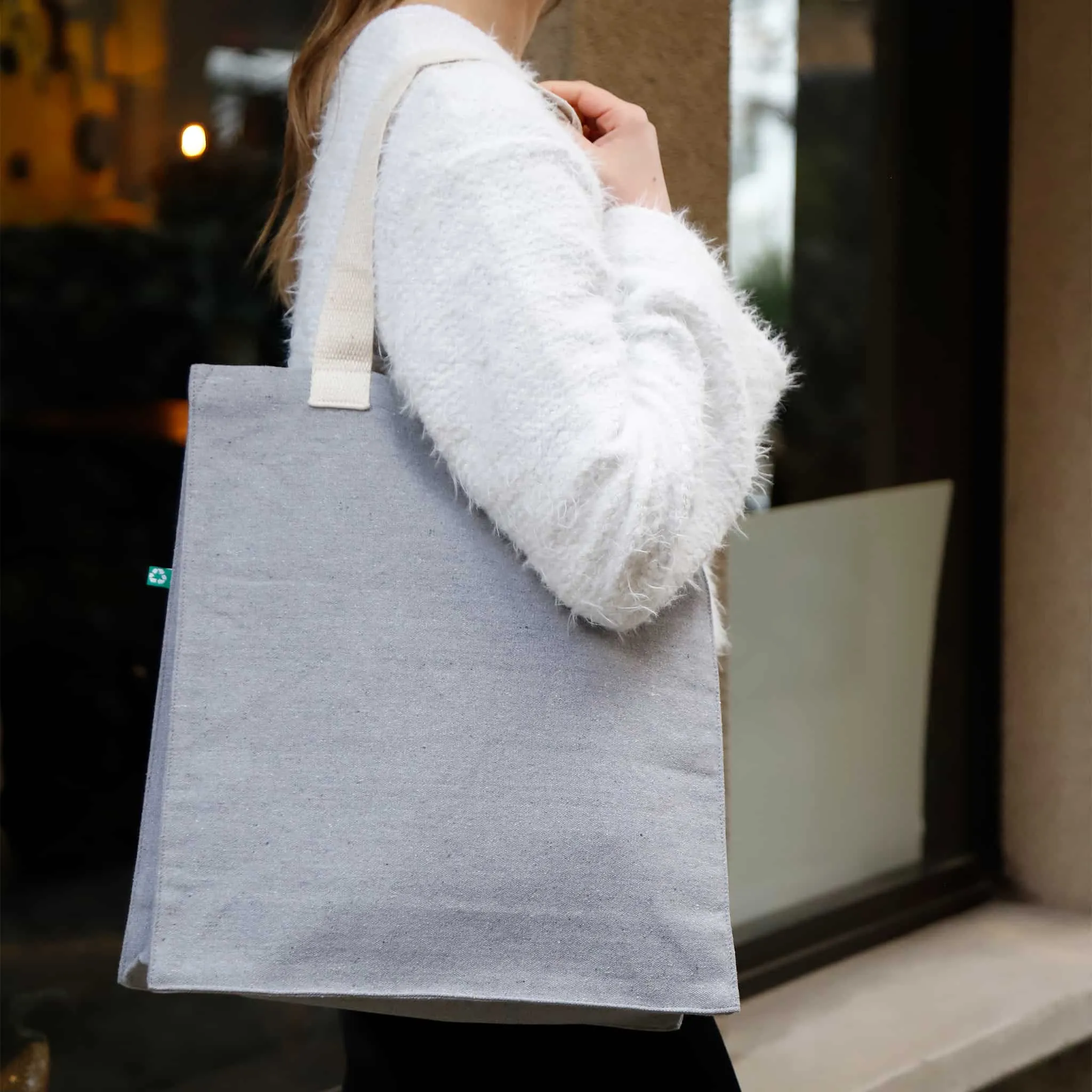 Recycled Heavy Canvas Tote with Full Gusset - RC830