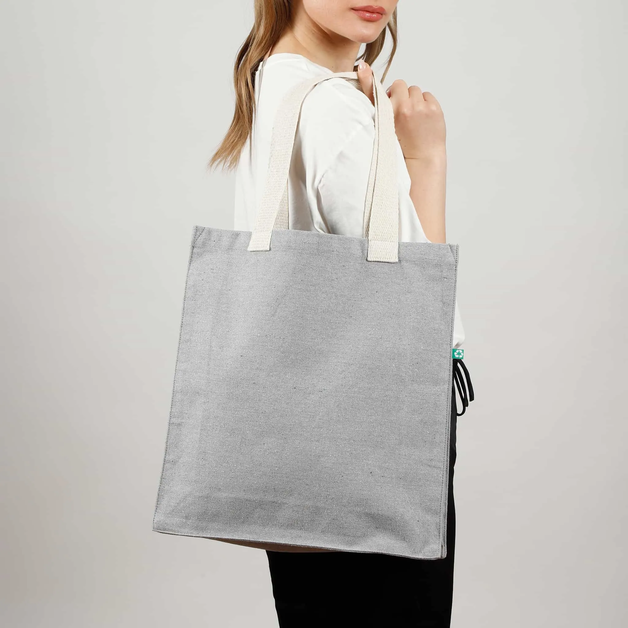 Recycled Heavy Canvas Tote with Full Gusset - RC830