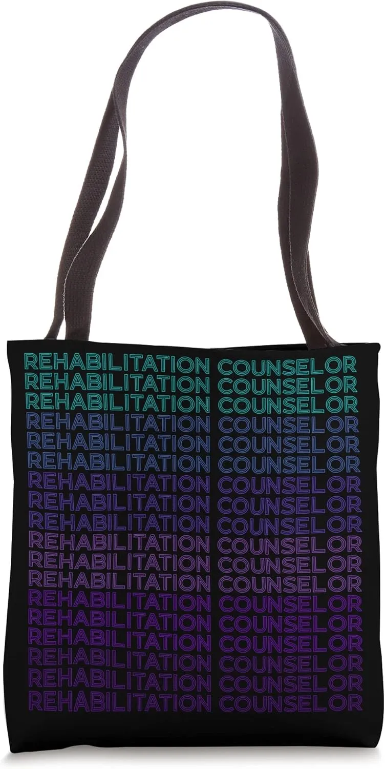 Rehabilitation Counselor Tote Bag