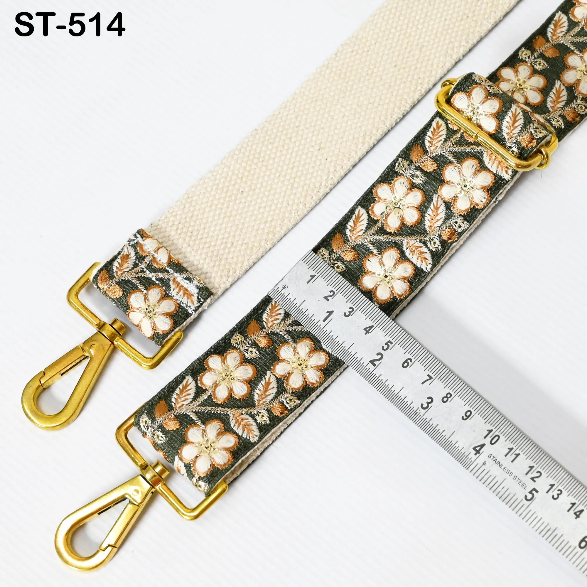 Replacement Strap Tote Messenger Bags Strap for Purses Shoulder Crossbody Straps Embroidered Boho Guitar Strap Handbag Strap Gift for Mother