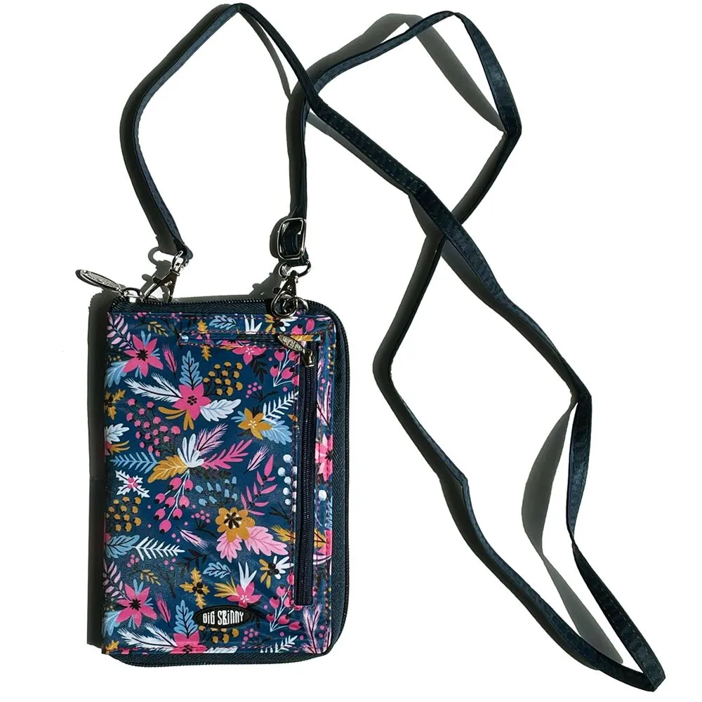 RFID Blocking Cambridge Crossbody Phone Wallet Floraberry