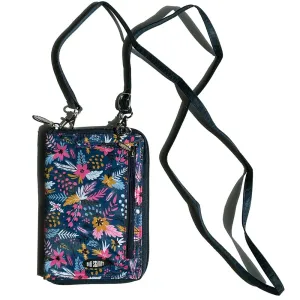 RFID Blocking Cambridge Crossbody Phone Wallet Floraberry