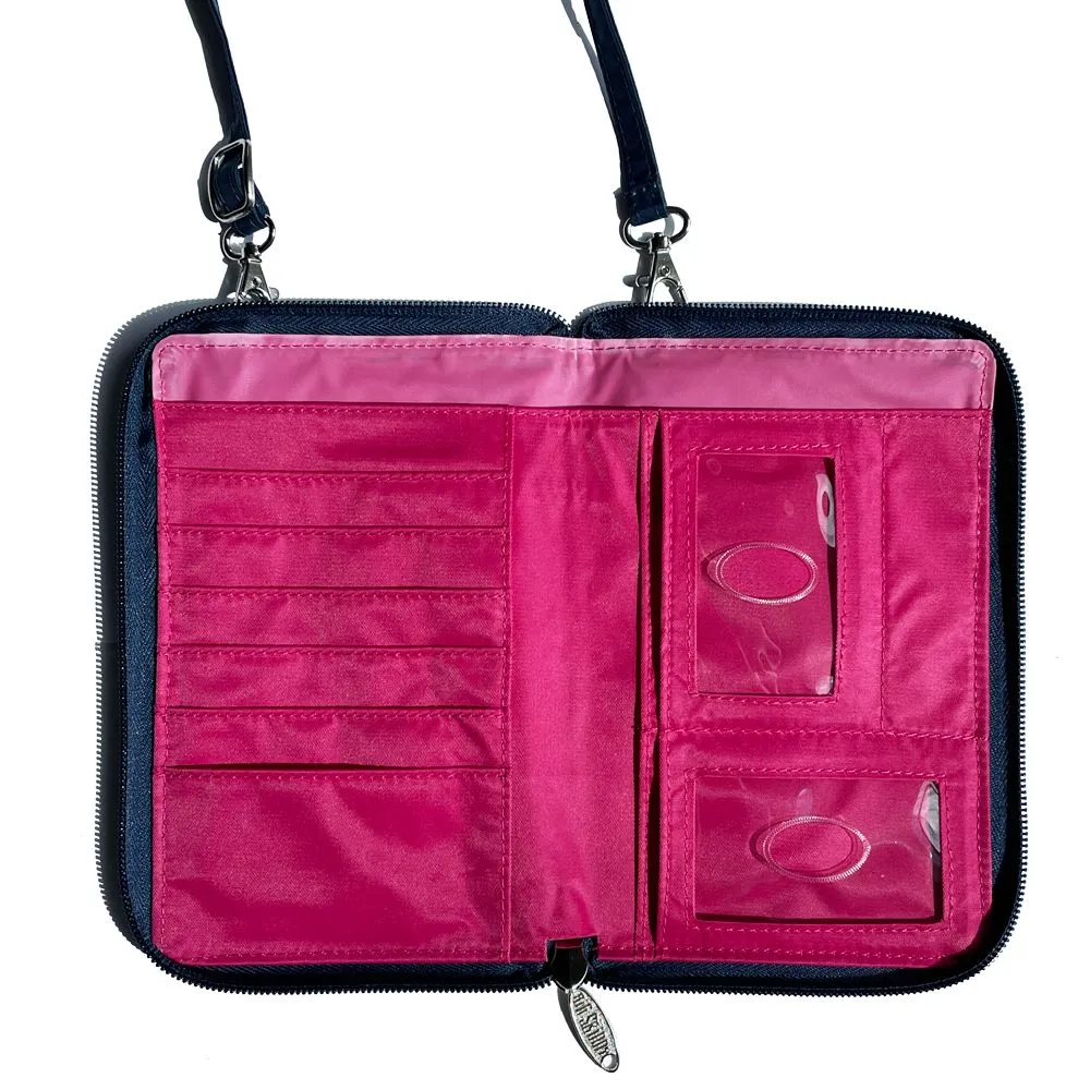 RFID Blocking Cambridge Crossbody Phone Wallet Floraberry
