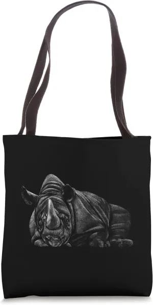 Rhinoceros Tote Bag