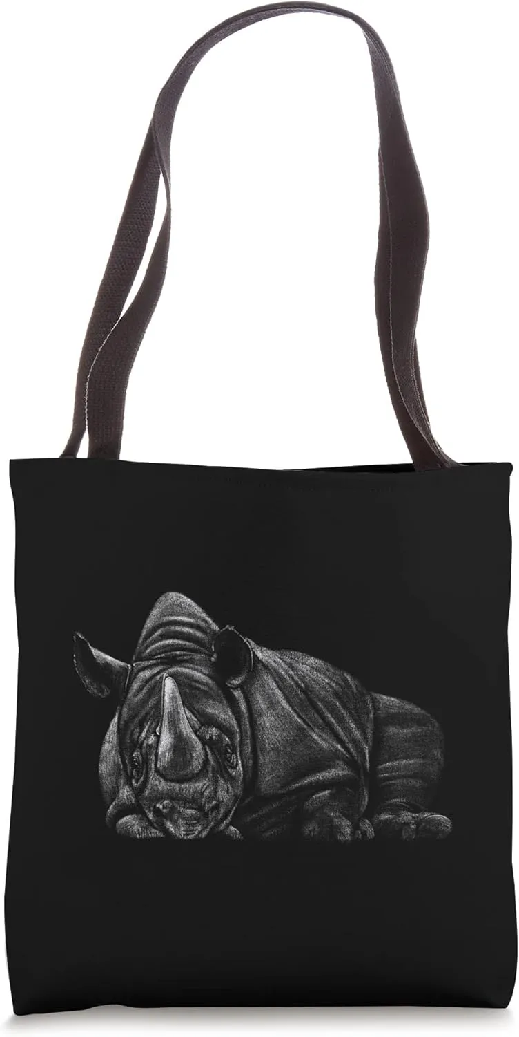 Rhinoceros Tote Bag