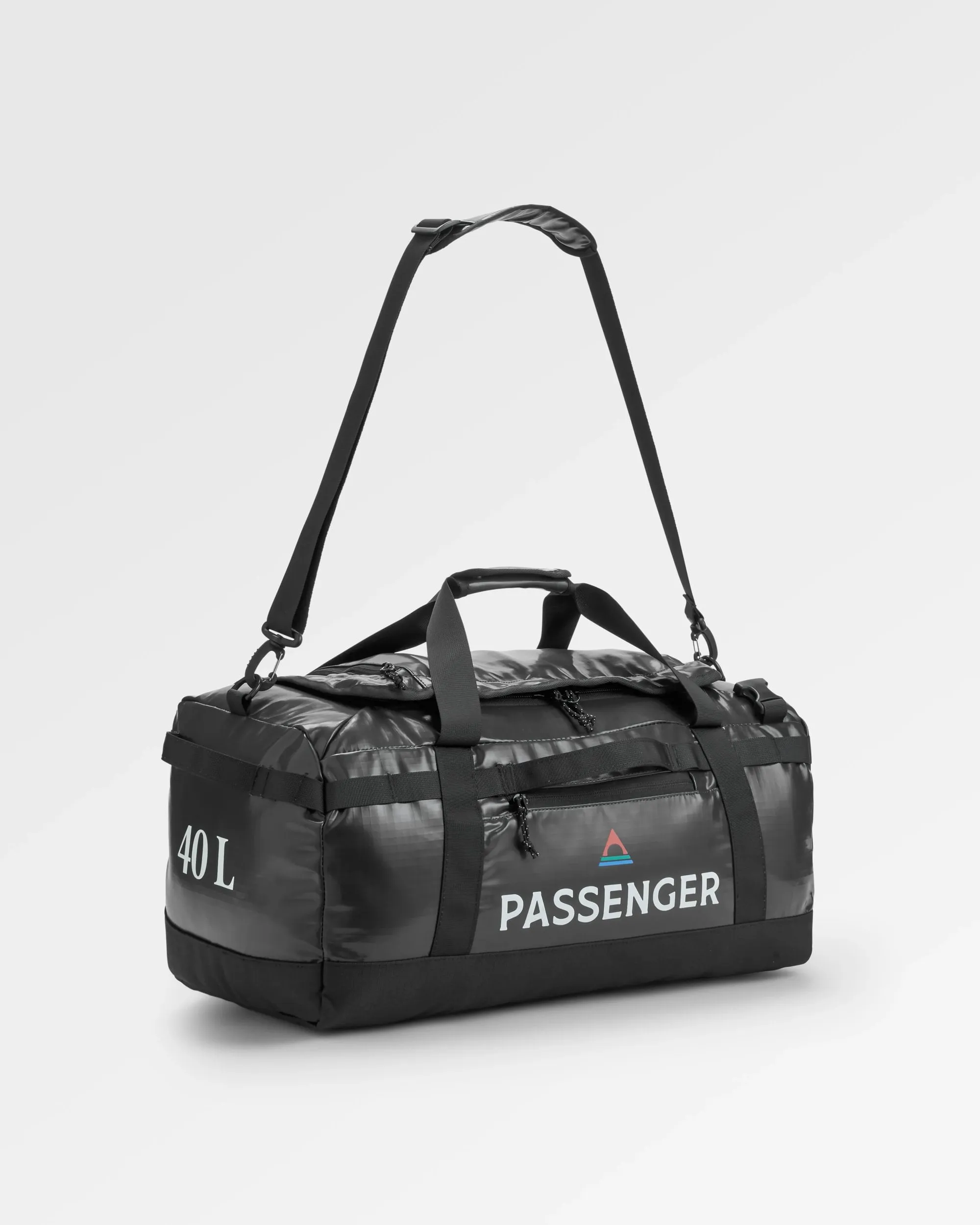 Roamer Recycled 40L Duffel Bag - Phantom Black