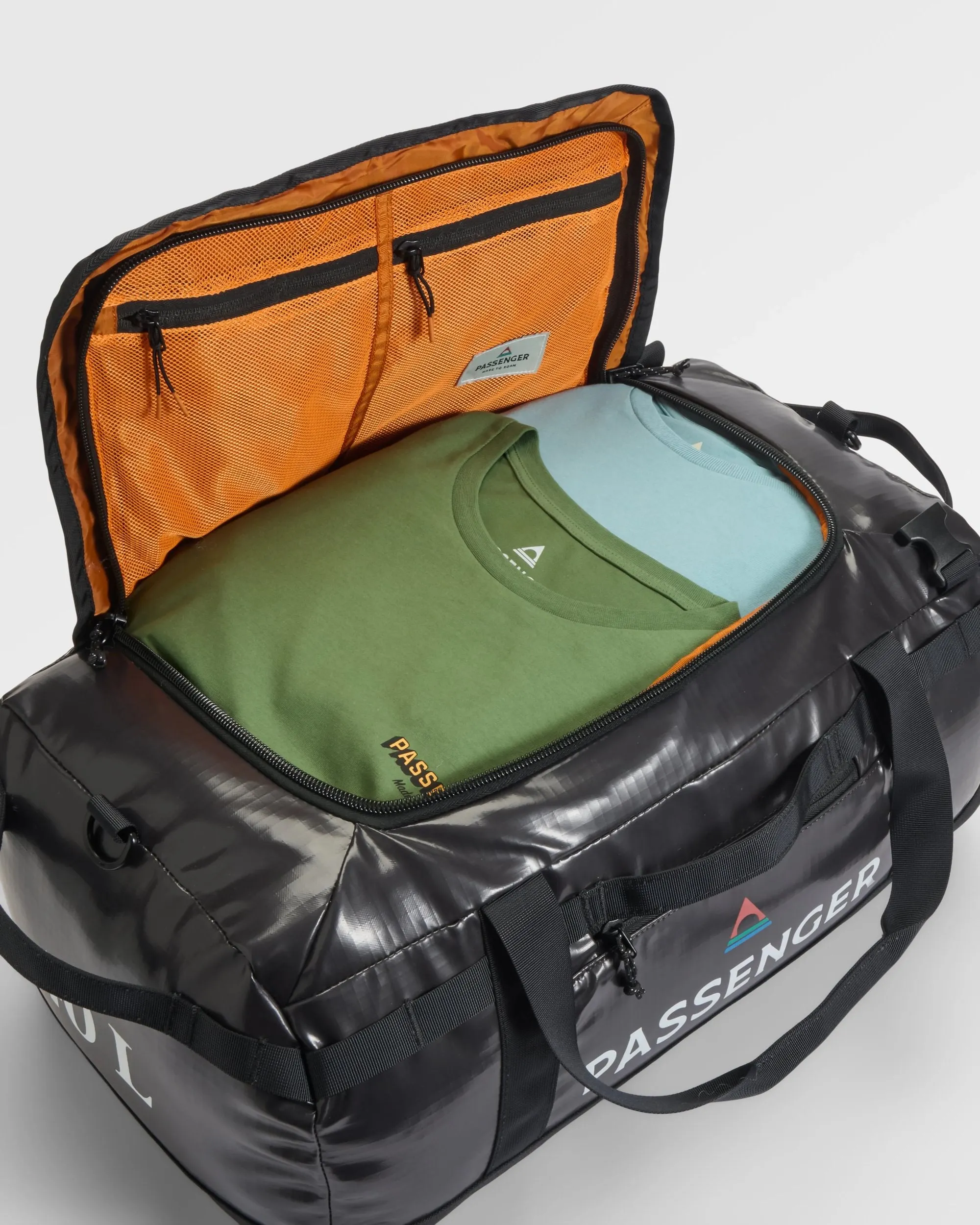 Roamer Recycled 40L Duffel Bag - Phantom Black