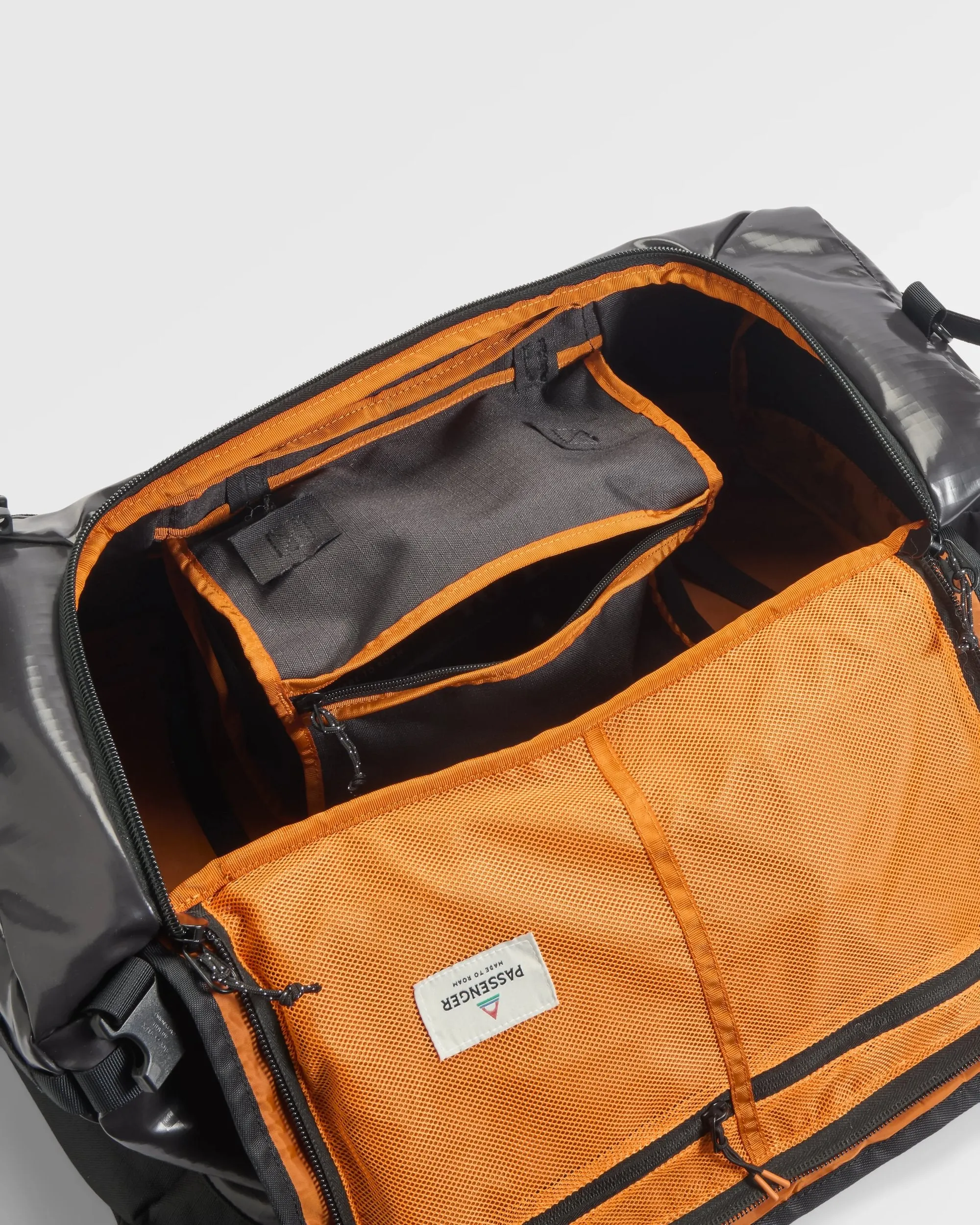 Roamer Recycled 40L Duffel Bag - Phantom Black