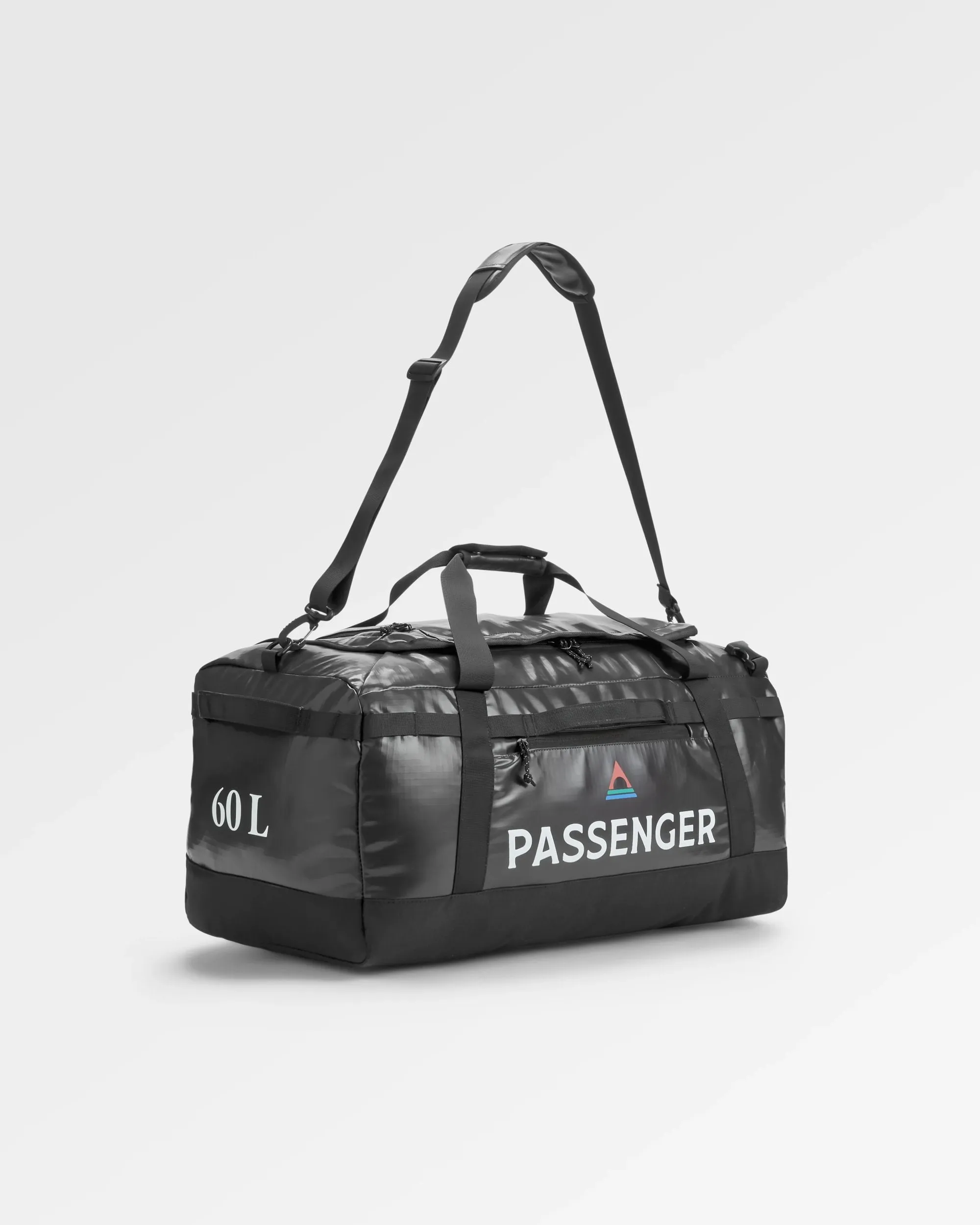 Roamer Recycled 60L Duffel Bag - Phantom Black