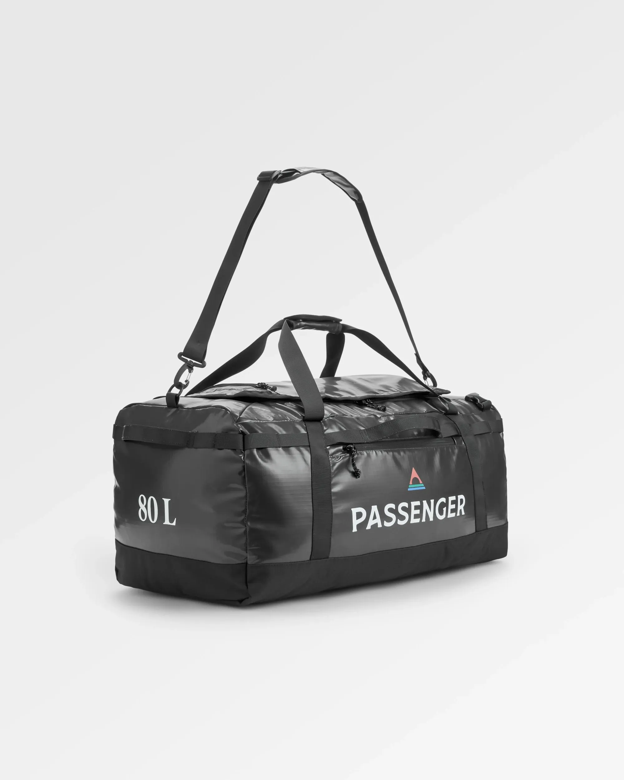 Roamer Recycled 80L Duffel Bag - Phantom Black