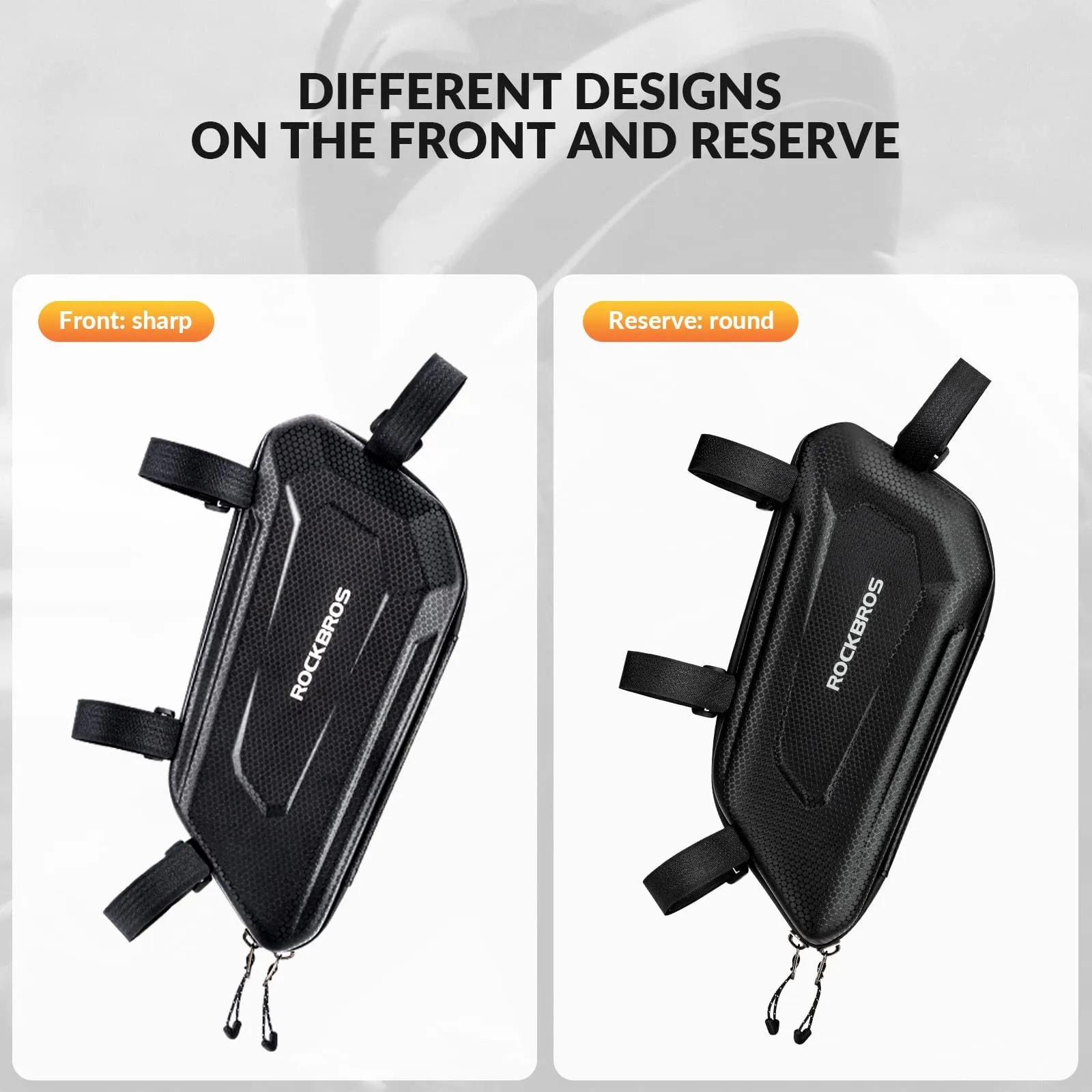 ROCKBROS Motorcycle Bag Motorcycle Water-Repellent Tool Bag 1.5L Black