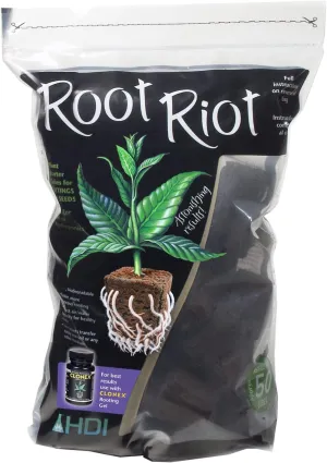 Root Riot Replacement Cubes - 50 Cubes