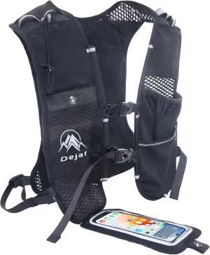 Running Vest for Women Men, Lightweight (194g/8 Bags) Hydration Backpack Phone Holder for Hiking Trail Cycling Race Marathon - Running Essentials