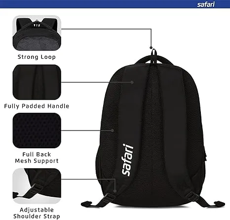 Safari Tribe DLX 19" Backpack - Black