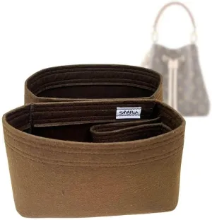 SAMORGA (1-142/ LV-NEONOE-BB) Bag Organizer for LV NÉONOÉ BB – A Set of 2 1,2mm Cocoa
