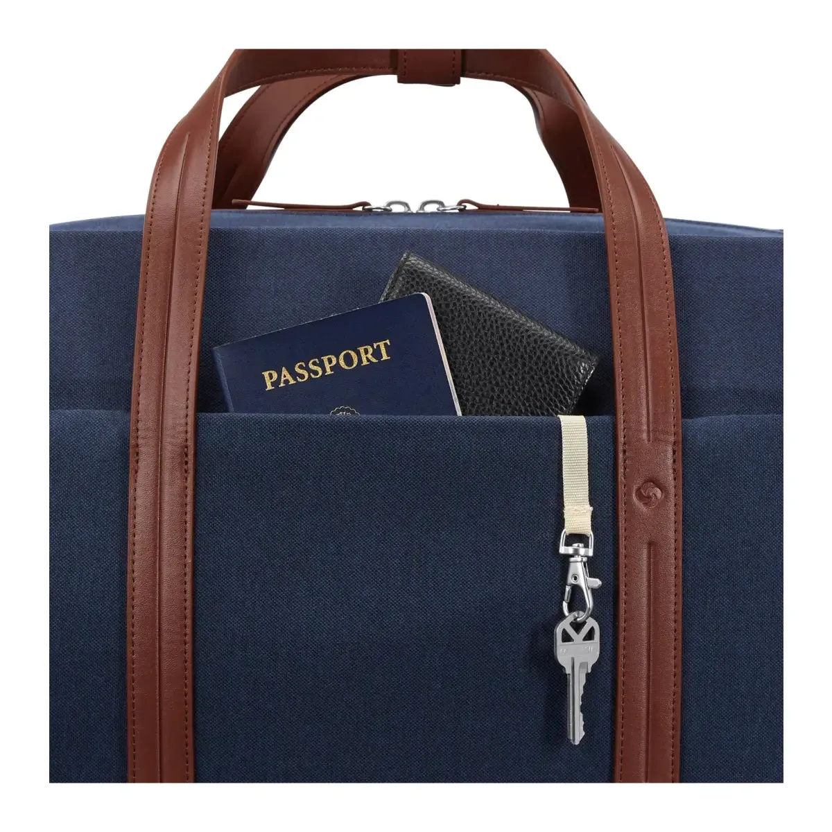 Samsonite Virtuosa Weekender Wheeled Duffle Bag - Navy