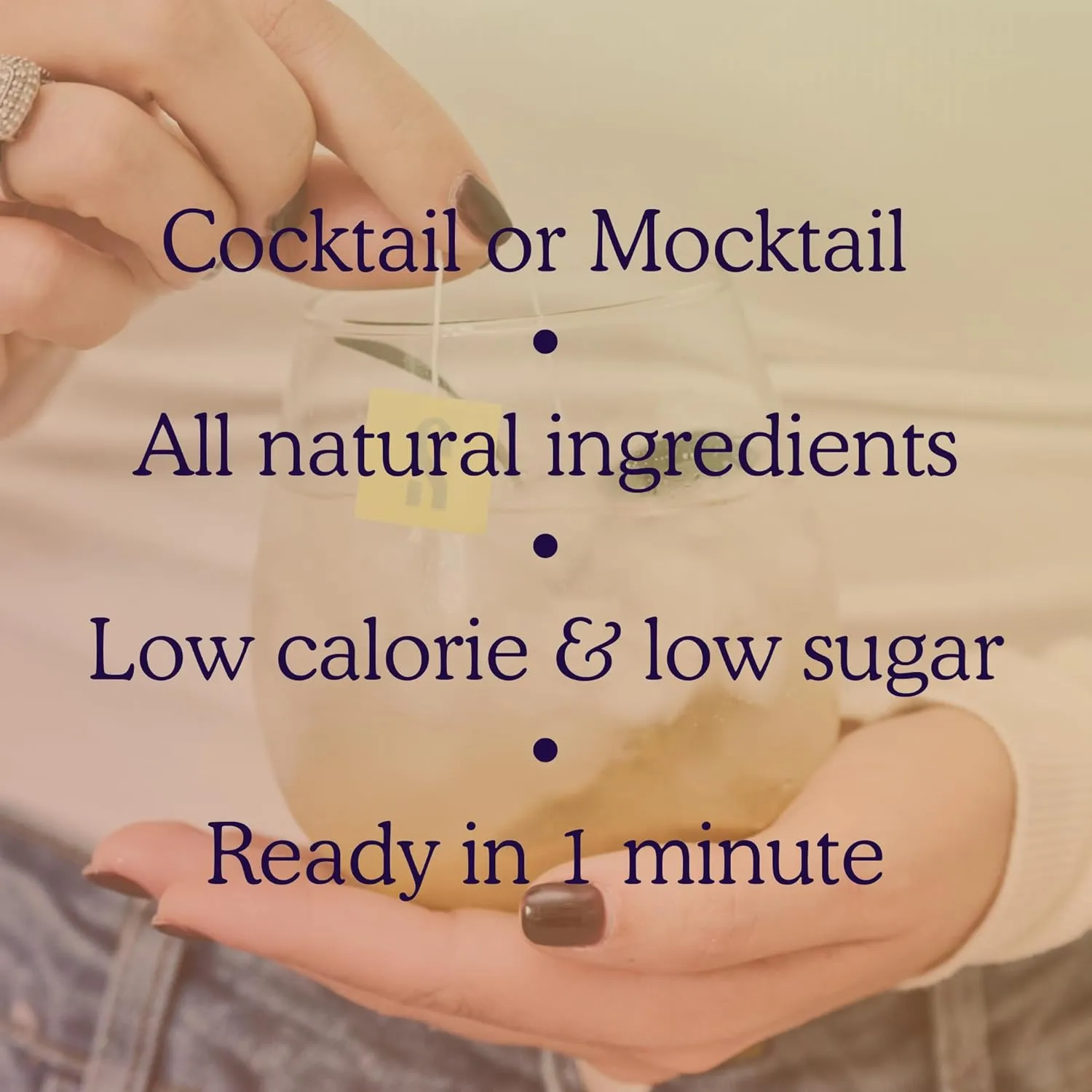 SAYSO Skinny Spicy Margarita & Skinny Cardamom Paloma Cocktail Tea Bags - Instant Cocktail or Mocktail Mixers - No Hot Water - Professionally Crafted - Home Bar - Organic Ingredients, 16-Pack