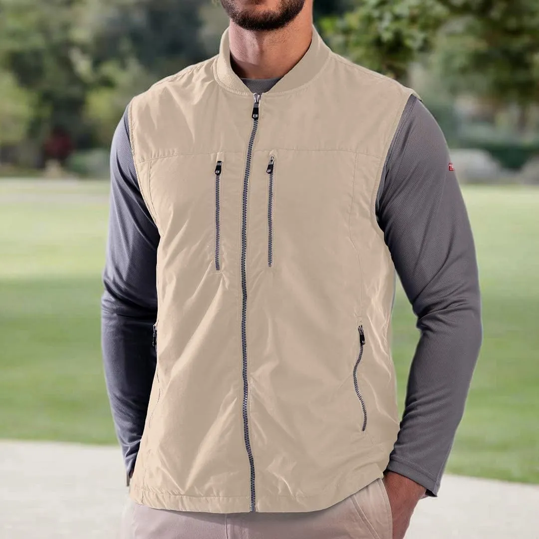 SCOTTeVEST 101 Vest for Men - 9 Hidden Pockets - Water Repellent for Travel & More