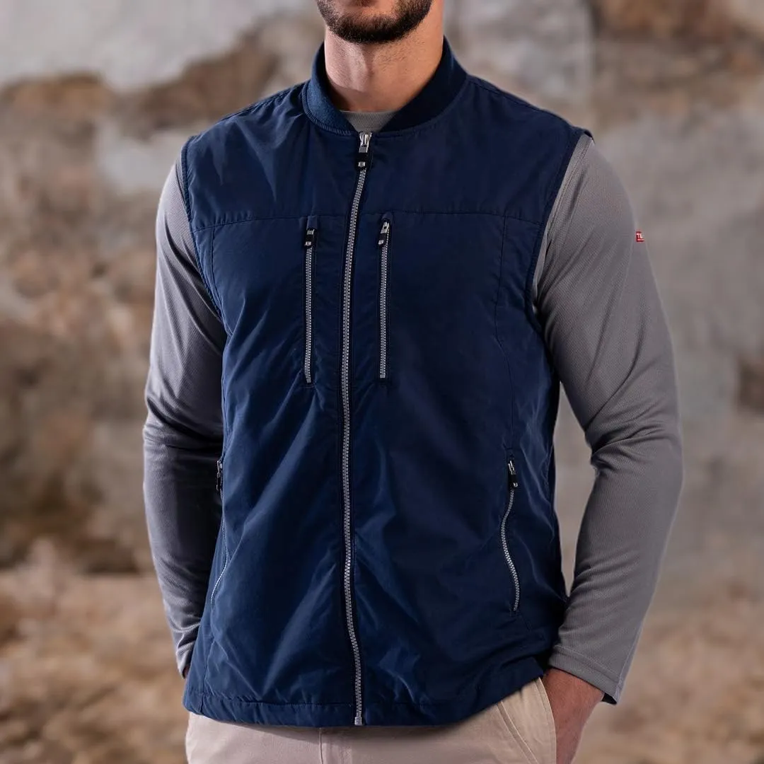 SCOTTeVEST 101 Vest for Men - 9 Hidden Pockets - Water Repellent for Travel & More