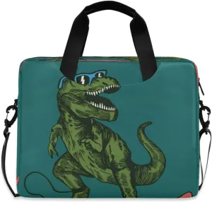 senya Laptop Bag Computer Bags Messenger Shoulder Bag Briefcase Skateboard Dinosaur for Business Office Work
