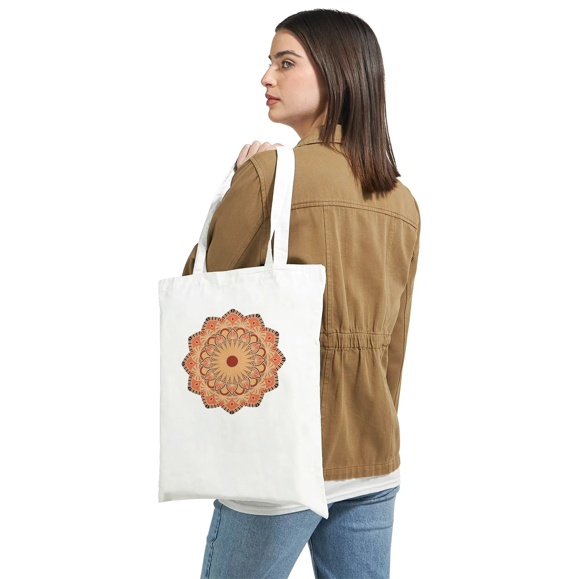 Serenity Mandala Tote Bag