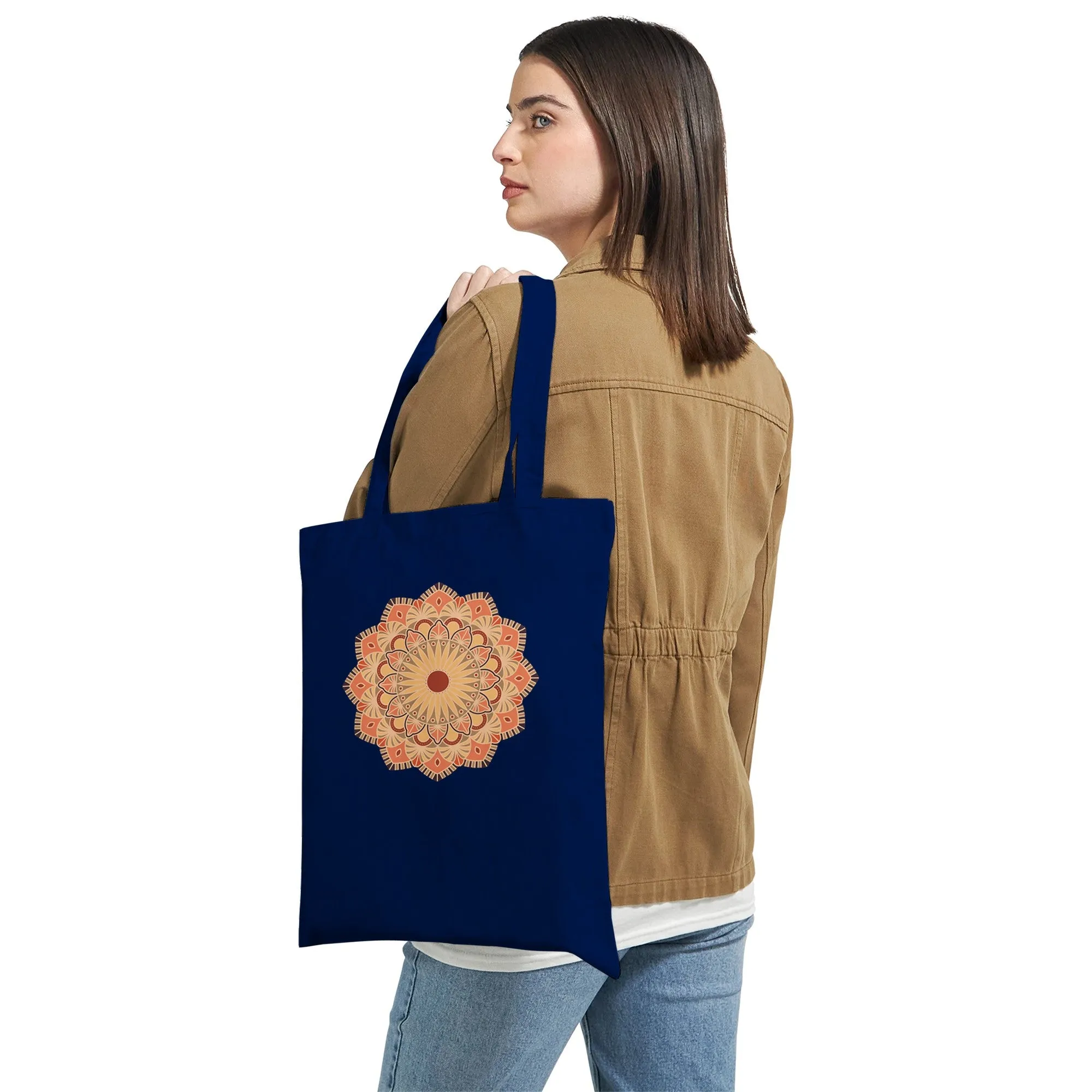 Serenity Mandala Tote Bag