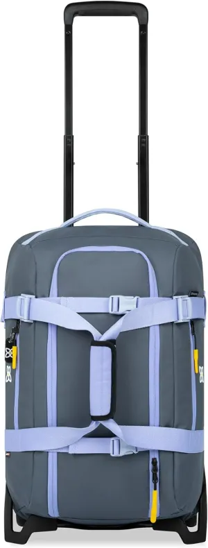 Sherpani Ciel, 22 Inch Rolling Duffel Bag With Wheels, Lightweight 2 Wheel Travel Luggage, 52L Duffle Suitcase for Women, Travel Gift for Mothers Day 2025 (Dolomite)