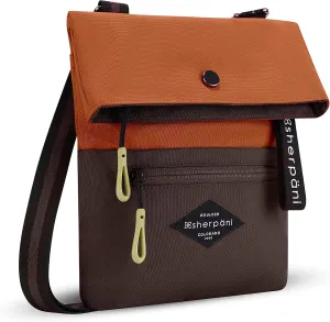 Sherpani Pica, Small Crossbody Purse, Nylon Crossbody Bag, Lightweight Cross Body Bag, Shoulder Bag, Purses for Women, Travel Bag, RFID Protection (Clay)