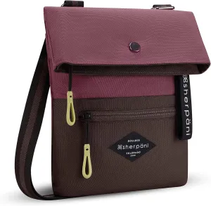 Sherpani Pica, Small Crossbody Purse, Nylon Crossbody Bag, Lightweight Cross Body Bag, Shoulder Bag, Purses for Women, Travel Bag, RFID Protection (Rosewood)
