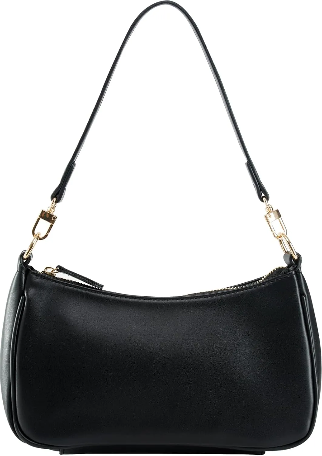 Shoulder Bag for Women with 2 Removable Straps and Zipper Closure Crossbody Bags Clutch Tote HandBags Purses
