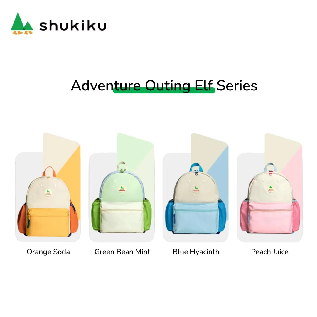 Shukiku - Adventure Outing Elf Backpack: Blue Hyacinth