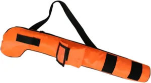 Simple Club Carrier Tote Bag Golf Bag Organizer with Outside Pocket for Training Supplies Present for Young Golfers Orange