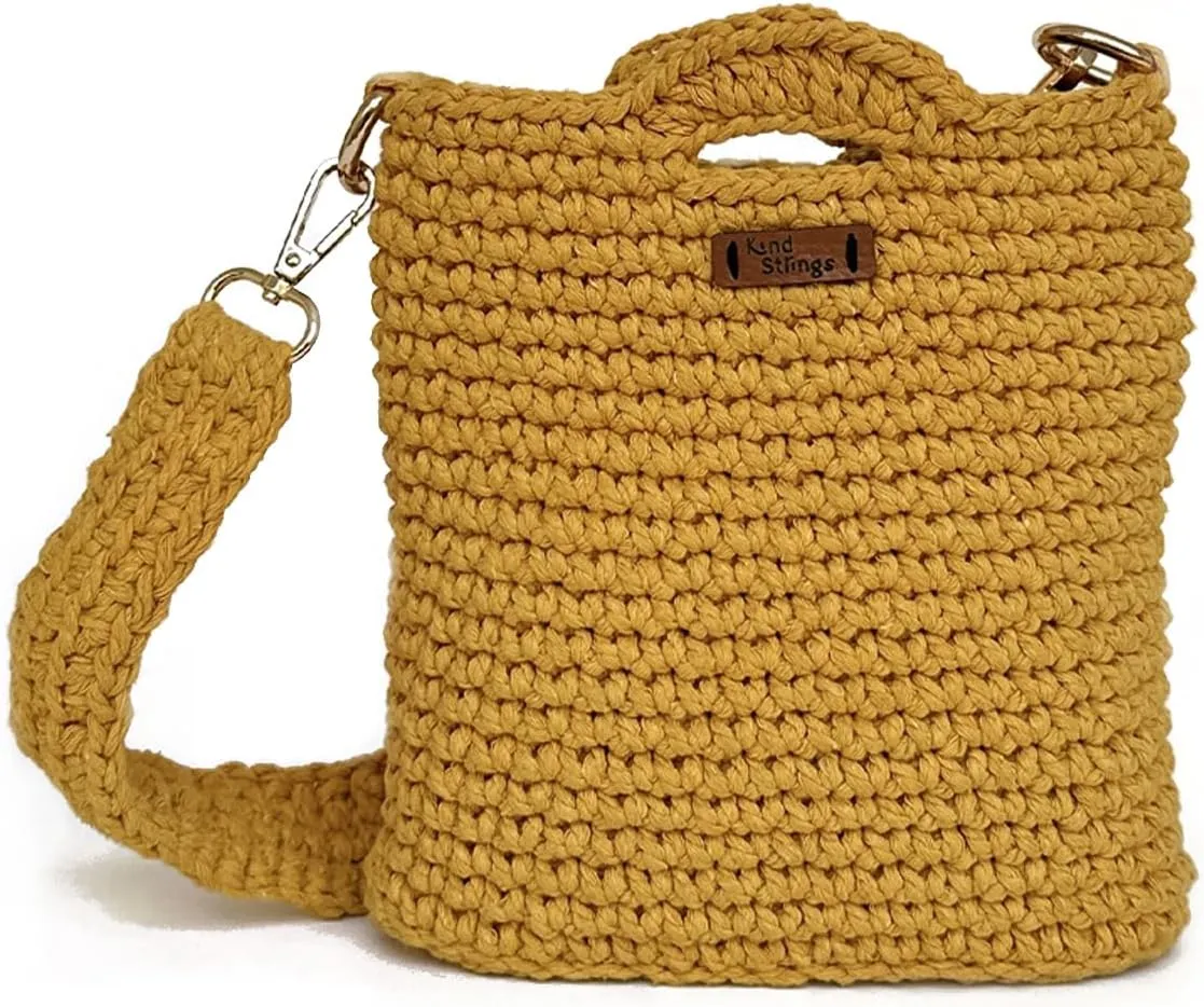 Sling Handbags for Women Handmade Crochet Bag Sling purse for women Shoulder Bag