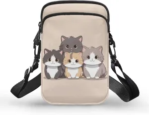 Small Crossbody Purse for Adults Kids Sling Flight Bag