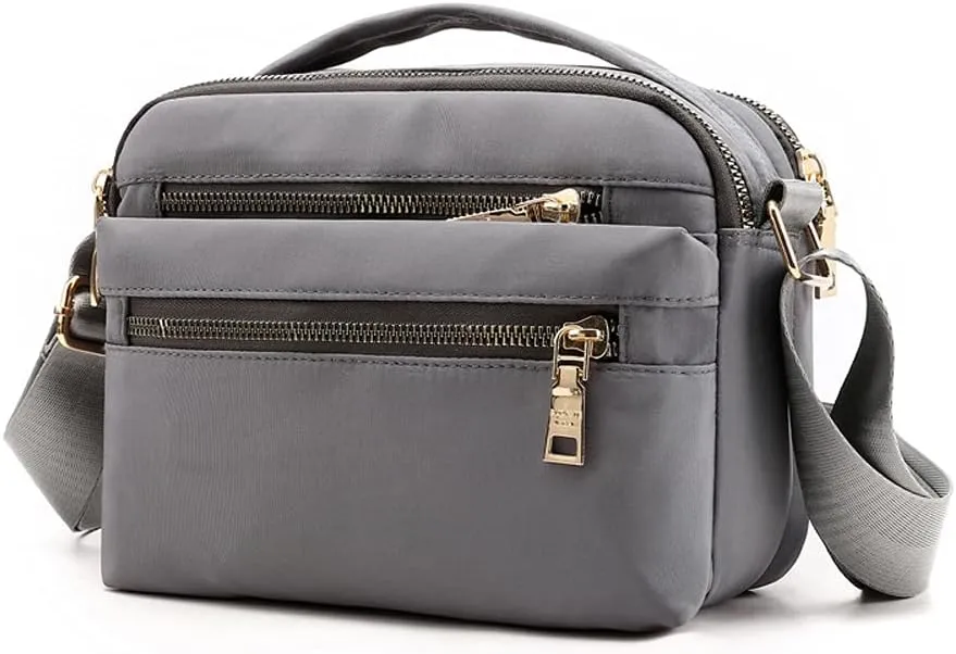 Small Crossbody Purses for Women Multi Pocket Casual Crossbody Bag Cellphone Wallet Purse Shoulder Bag