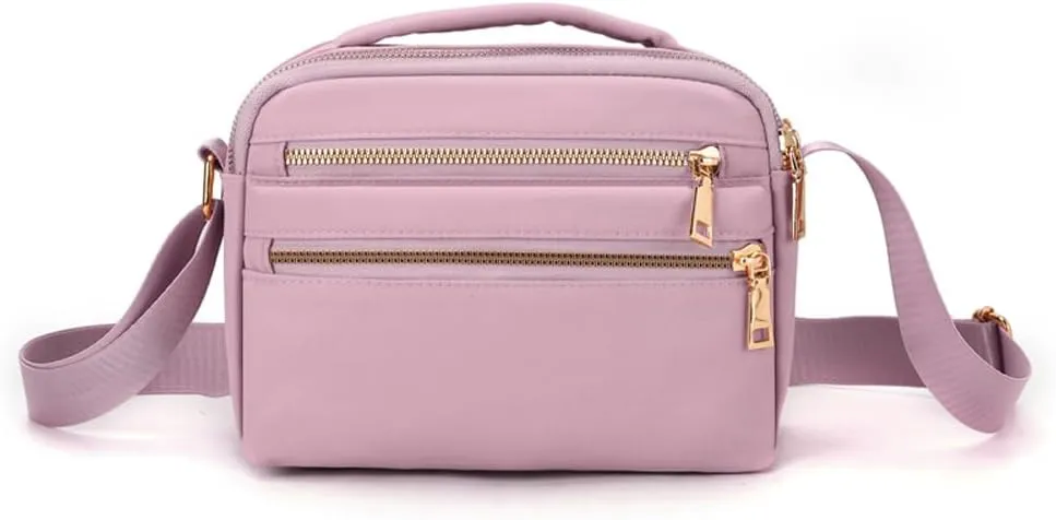 Small Crossbody Purses for Women Multi Pocket Casual Crossbody Bag Cellphone Wallet Purse Shoulder Bag