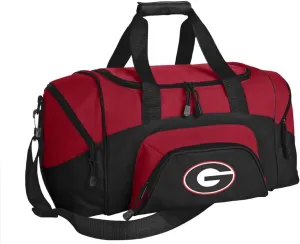 SMALL Georgia Bulldogs Travel Bag University of Georgia Gym Bag