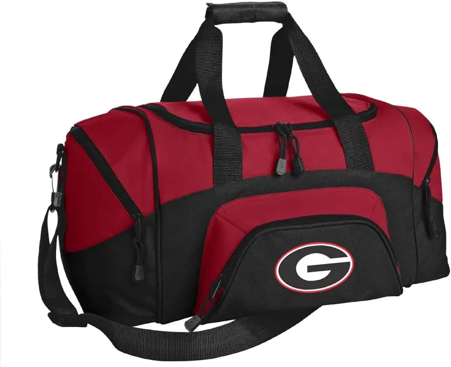 SMALL Georgia Bulldogs Travel Bag University of Georgia Gym Bag