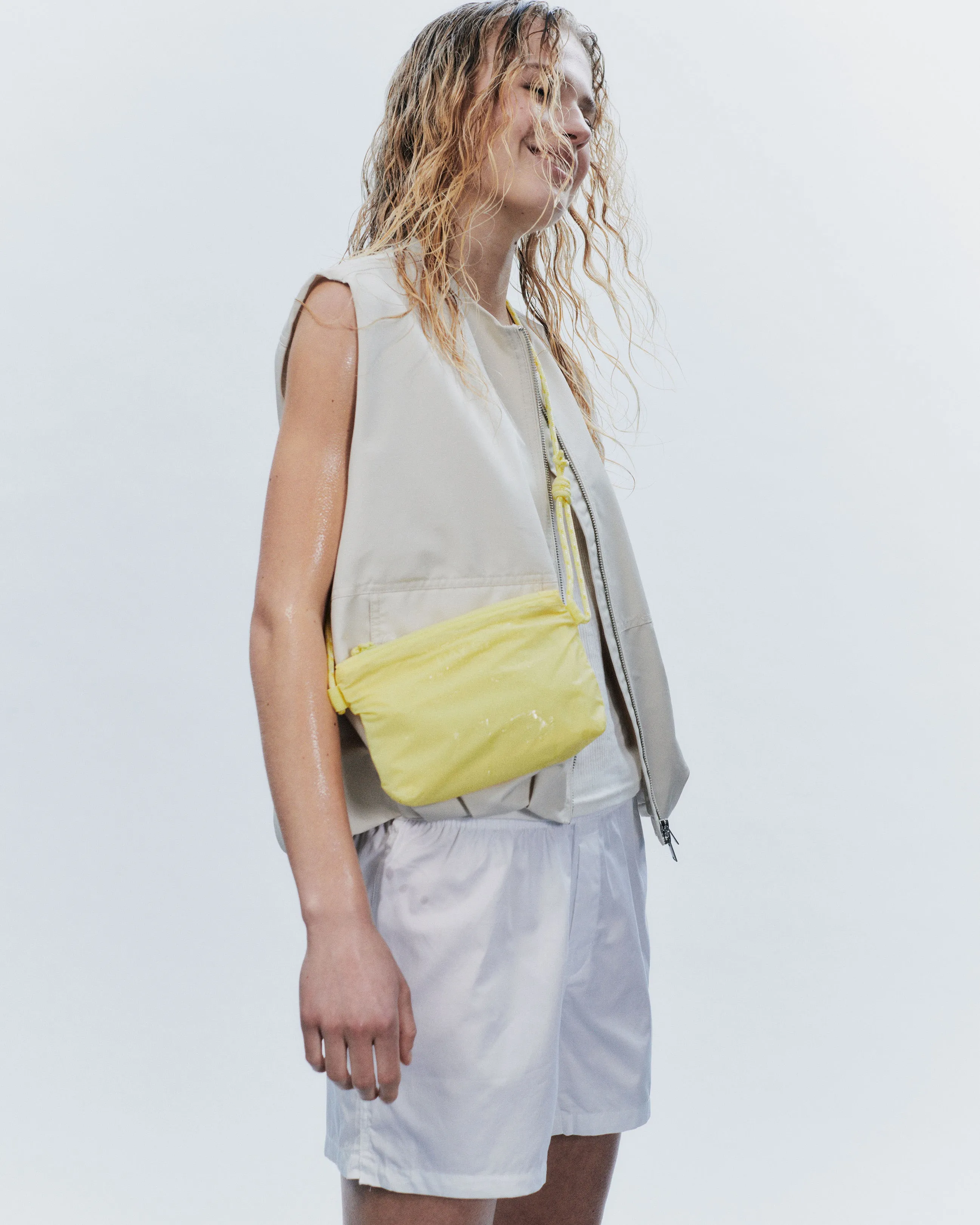 Small No Rain Tonal Messenger Bag