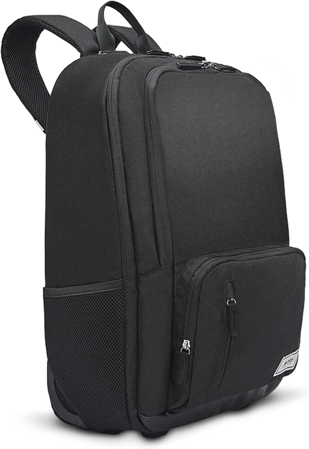 Solo New York Rolling Backpack with Wheels - Roller Bag for Women & Men, Carry On Size for Travel, Wheeled Bookbag for Work, Fits 15.6" Laptops - Bleeker, Black
