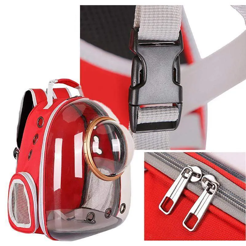 Space Capsule Pet Backpack Carrier Stylish Cat Carrier Backpack