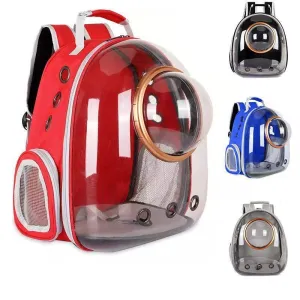 Space Capsule Pet Backpack Carrier Stylish Cat Carrier Backpack